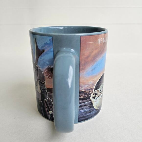 StarWars Mandalorian Mug Grogu 20oz Ceramic Coffee Cup The Child Baby Yoda - Picture 4 of 8